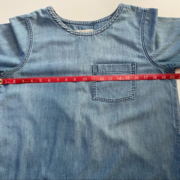 Madewell Denim Tunic Top. Size S - Picture 3 of 11